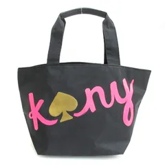 ケイトスペード KATE SPADE ナイロン トートバッグ プリント ブラック 250804E 鞄