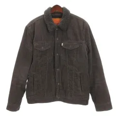 リーバイス Levi's 裏ボア コーデュロイ ジャケット グレー M 251218E