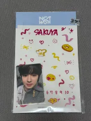 NCT WISH ステーション トレカ デコステッカー セット サクヤ