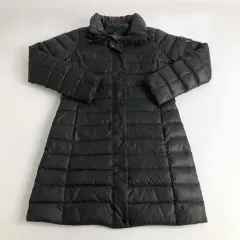 ブラック ロング丈 ダウン コート