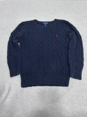 ポロラルフローレン キッズ ケーブル ニット 130サイズ 7-9歳
