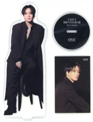 【中古】アクリルスタンド・アクリルパネル OMI(登坂広臣/三代目 J SOUL BROTHERS) 2025 カレンダー BIGアクリルスタンド＆ステッカーセット EXILE TRIBE STATION ONLINE STORE 受注販売限定
