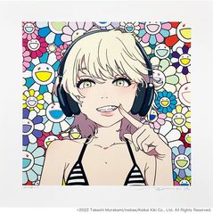 村上隆 ポスター 心をささげましょう 限定300枚 - メルカリ