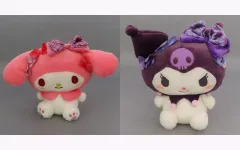 【中古】ぬいぐるみ 全2種セット リボンがいっぱいBIGぬいぐるみ 「マイメロディ・クロミ」