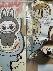 未開封 POP MART Labubu マカロン セサミ IN チャーム けごま豆 ぬいぐるみ キーホルダー