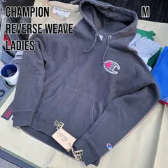 チャンピオン リバースウィーブ 墨黒 パーカー 短丈 Y2K レディース 韓国 古着