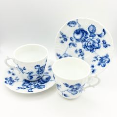 リチャードジノリ 廃盤ローズブルー デザート皿 2枚 - メルカリ