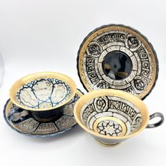 Eclectique Kaikai パテルナの風 カップ＆ソーサー2客 - メルカリ