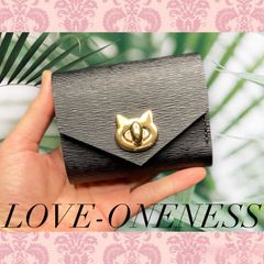 ❤【新色♪】【可愛さ×高級感♪】お洒落可愛い猫モチーフの総本革