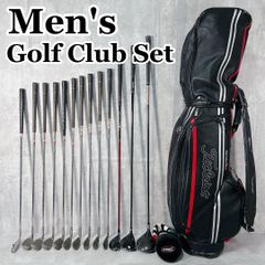 V902 XXIO ゴルフクラブ メンズ フルセット ブラックチェック おしゃれ