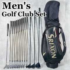 V902 XXIO ゴルフクラブ メンズ フルセット ブラックチェック おしゃれ