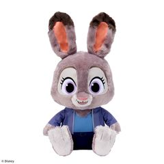 ズートピア 寝そべりスーパーラージキッズぬいぐるみ ジュディ ニック 