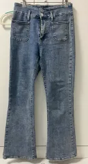 ブーツカット デニム ズボン