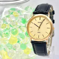 【新品電池】SEIKO セイコー SPIRT スピリット メンズ 腕時計 ゴールド 5E21-6000 2D2622  新品ベルト