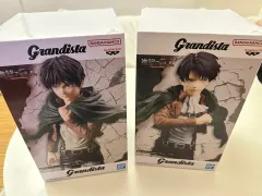 未開封 BANPRESTO(バンプレスト) 進撃の巨人 Grandista フィギュア エレン/リヴァイ