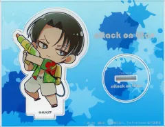 【中古】アクリルスタンド・アクリルパネル リヴァイ・アッカーマン 「進撃の巨人×PRINCESS CAFE 水遊び アクリルスタンド」