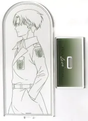 【中古】アクリルスタンド・アクリルパネル リヴァイ・アッカーマン 描き下ろし 冬の歩み・線画ver. BIGアクリルスタンド 「進撃の巨人 POP UP STORE in ロフト」