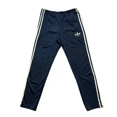 古着 adidas アディダス トラックパンツ ブラック×ゴールドライン スリーストライプス 2511-506