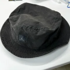 NIKE ジョーダン ジャンプマン ウォッシュド バケットハット ブラック L-XL サイズ 帽子 新品