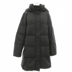 コムサイズム COMME CA ISM コート 9 黒 ブラック フード付き /RG ■GY59