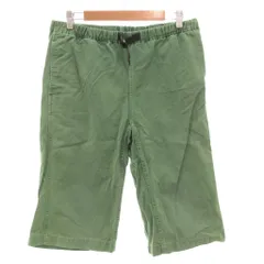 グラミチ GRAMICCI ハーフパンツ ショート クライミング M コットン 緑 グリーン /GV ■GY59