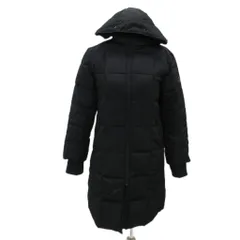 レピピアルマリオ repipi armario 中綿コート ロング丈 L 160 黒 フード付き /SY13 ■GY61 女の子