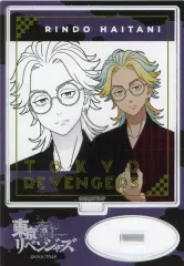 【中古】アクリルスタンド・アクリルパネル 灰谷竜胆 箔押しアクリルボード 「東京リベンジャーズ×浅草花やしき 浅草決戦」