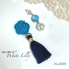 No.0119　タッセル付きピアス