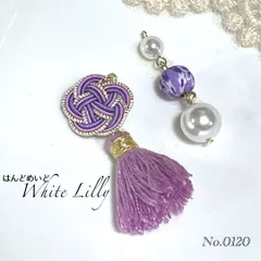 No.0120　タッセル付きピアス