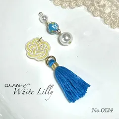 No.0124　タッセル付きピアス