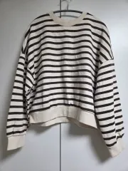 CHOCOLATE ノーブランド ストライプ スウェット F (55-66)