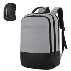 【在庫処分】通学 高校生 通勤 A4収納可 盗難防止 多機能 出張 USB充電ポート付 15.6インチ バックパック PCリュック 軽量 レインカバー付 旅行 防水 リュックサック メンズ ビジネスリュック リュック [SUNOGE]