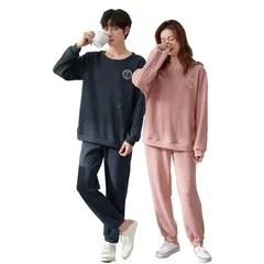 [ＪＵＴＡＯＰＩＮ＼ジュタオピン] ペアルック パジャマ ペアルック カップル パジャマ ペア 春 ペアパジャマ 春 パジャマペアルック ペアルック パジャマ 夏 ペアルック パジャマ レディース 綿 部屋着 ペアルック ペアルック 部屋着 綿 パジャマ FB