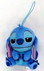 【中古】ぬいぐるみマスコット スティッチ(半起き) むにゃすやマスコット vol.3 「ディズニーキャラクター」 ラウンドワン限定