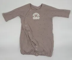 【新入荷!!】☆セット割対応☆ アプレレクール ベビー 長袖 ロンパース 50～70cm （1791）