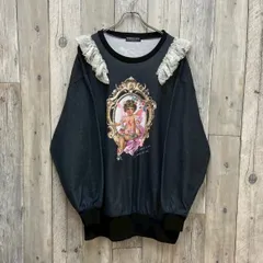 TRAVAS TOKYO トラバス トーキョー 天使 エンジェル フリル付き スウェット スエット トレーナー