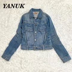 【美品】YANUK Gジャン デニムジャケット XP ヴィンテージブルー