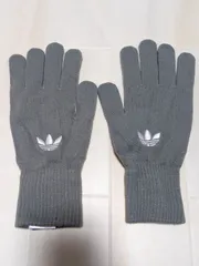 adidas手袋Мサイズ美品グレー