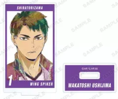 【中古】アクリルスタンド・アクリルパネル 牛島若利 「ハイキュー!! TO THE TOP トレーディング Ani-Art 第5弾 アクリルスタンド」