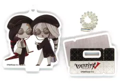【中古】アクリルスタンド・アクリルパネル 白黒無常(謝必安＆范無咎) 「Identity V 第五人格 in 東京タワー トレーディングアクリルスタンド ミニキャラver.」