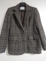 flymodel) チェック ハーフコート