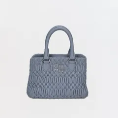 ミュウミュウ MIUMIU ナッパクリスタル マテラッセ バッグ トート
