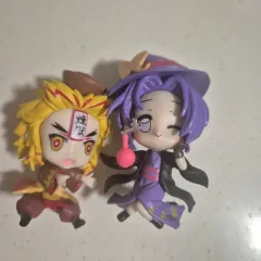 鬼滅の刃 煉獄 胡蝶 ミニ フィギュア セット