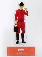 【中古】アクリルスタンド・アクリルパネル 黒尾鉄朗 東武動物公園コラボ 描き下ろしイラスト 第2弾 飼育係ver. BIGアクリルスタンド 「ハイキュー!!×東武動物公園2022」