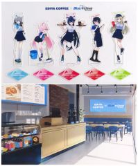 ブルーアーカイブ EDIYA COFFEE コラボ アクリルスタンドセット - メルカリ