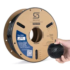 新品 Siraya Tech Flex Rebound PEBA 95A ブラック ? 高弾性PEBA 3Dプリントフィラメント、柔軟性と耐衝撃性、スポーツギア、ウェアラブル機器、動的部品に最適（ブラック 800g）