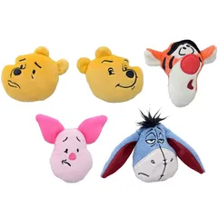 くまのプーさんマスコット ヘアクリップ FUNNY Ver. 全5種コンプリートセット　前髪クリップ　ディズニー　イーヨー　ピグレット　ティガー