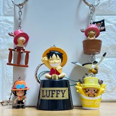 ワンピース ルフィ チョッパー エース キーホルダー 5点 まとめ