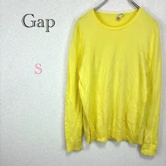ギャップ GAP【S】ニットセーター カラートップス クールネック 綿混合 綿•絹混合 薄手のニット