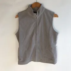 L.L.Bean マウンテンレイクフリースベスト グレー M 4091202601140040